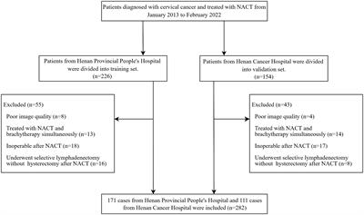 Radiomics analysis for prediction of lymph node metastasis after neoadjuvant chemotherapy based on pretreatment MRI in patients with locally advanced cervical cancer